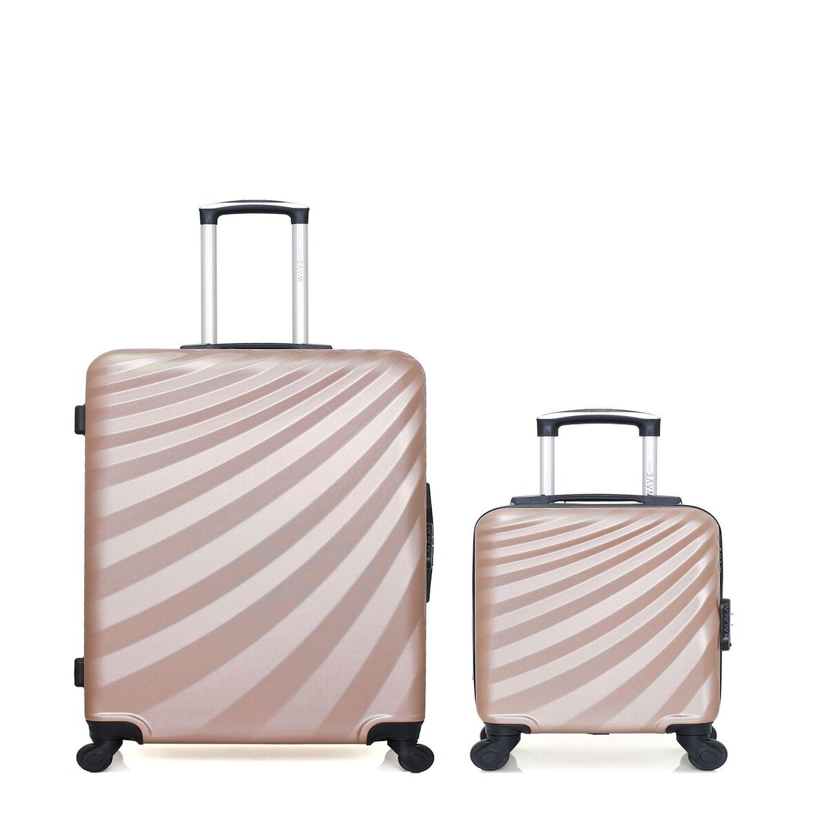 WAVE PARIS WAVE PARIS - LOT DE 2 - Valises grand format et cabine XXS DANUBE
