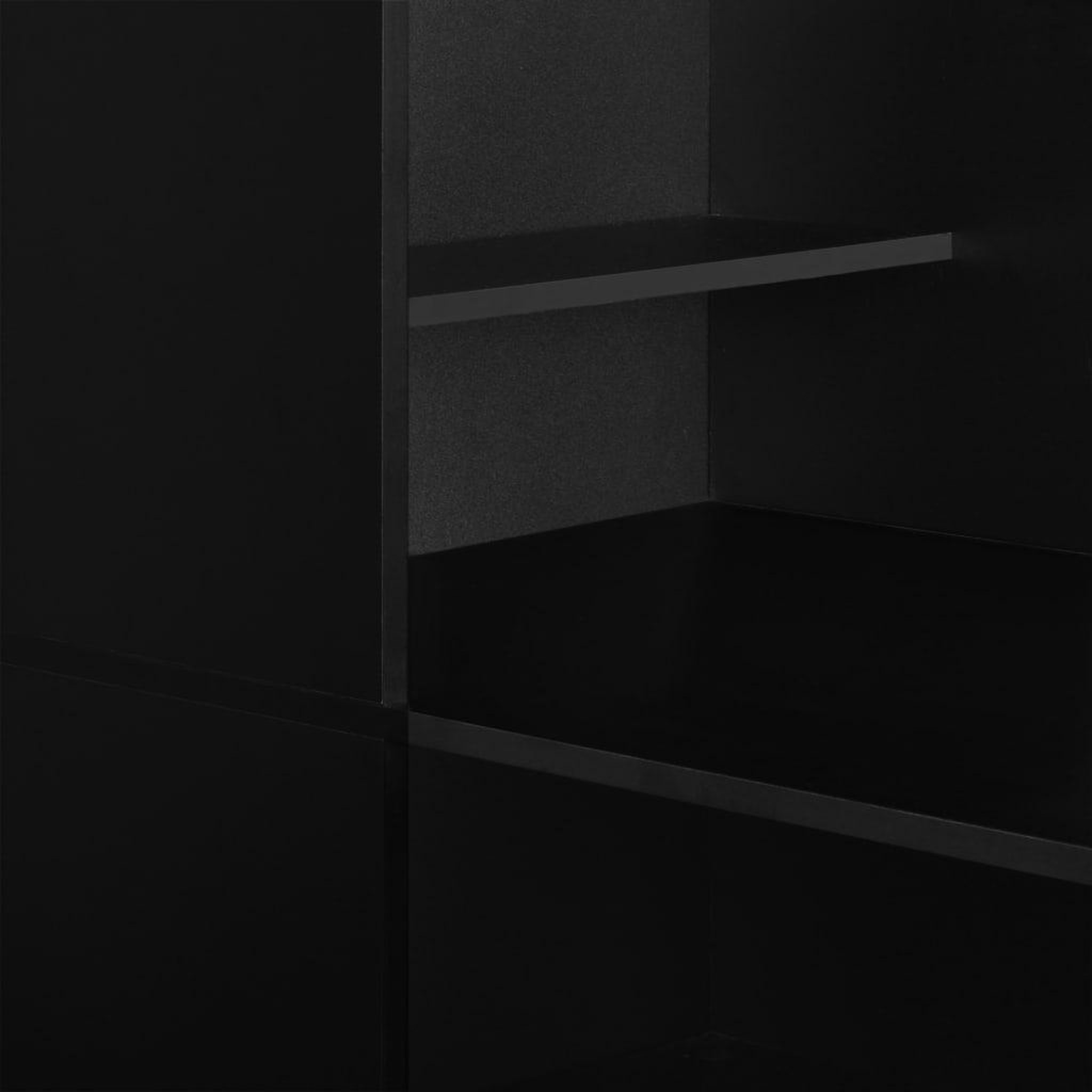Voir la diapositive 5 : VIDAXL Table de bar avec armoire Noir 115x59x200 cm