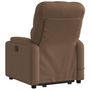Voir la diapositive 5 : VIDAXL Fauteuil de massage inclinable Marron Tissu