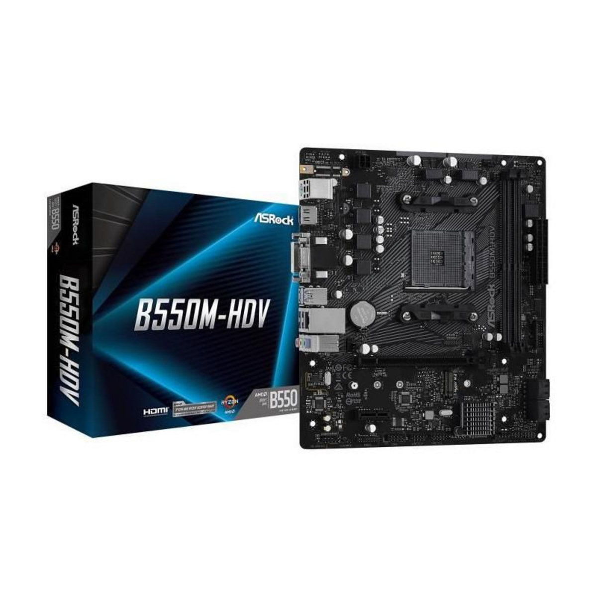 ASRock ASROCK Carte mere B550M-HDV