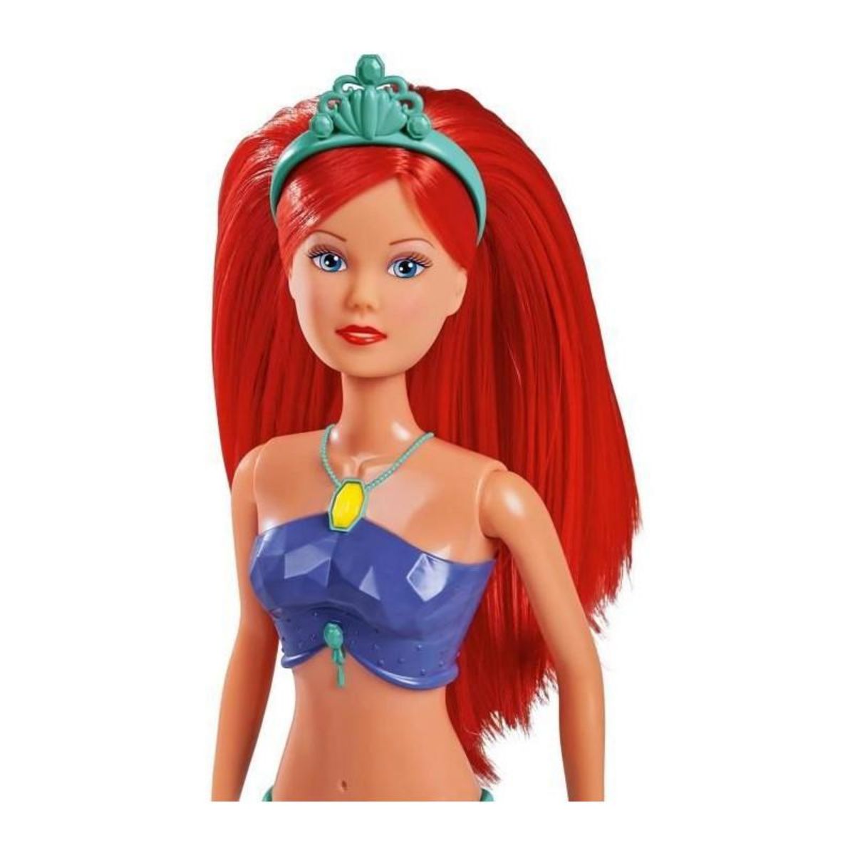 SIMBA.DICKIE.GROUP Steffi Love - Sirene luminesue - 29cm - Queue qui change de couleur - Des 3ans