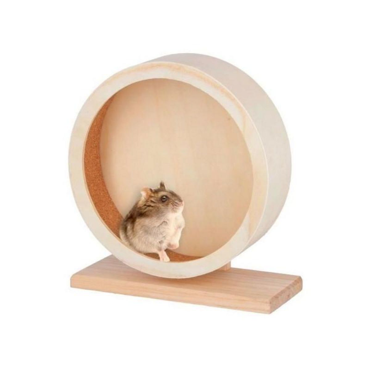 KERBL Roue pour petit rongeur - KERBL - Bois - Ø22 cm