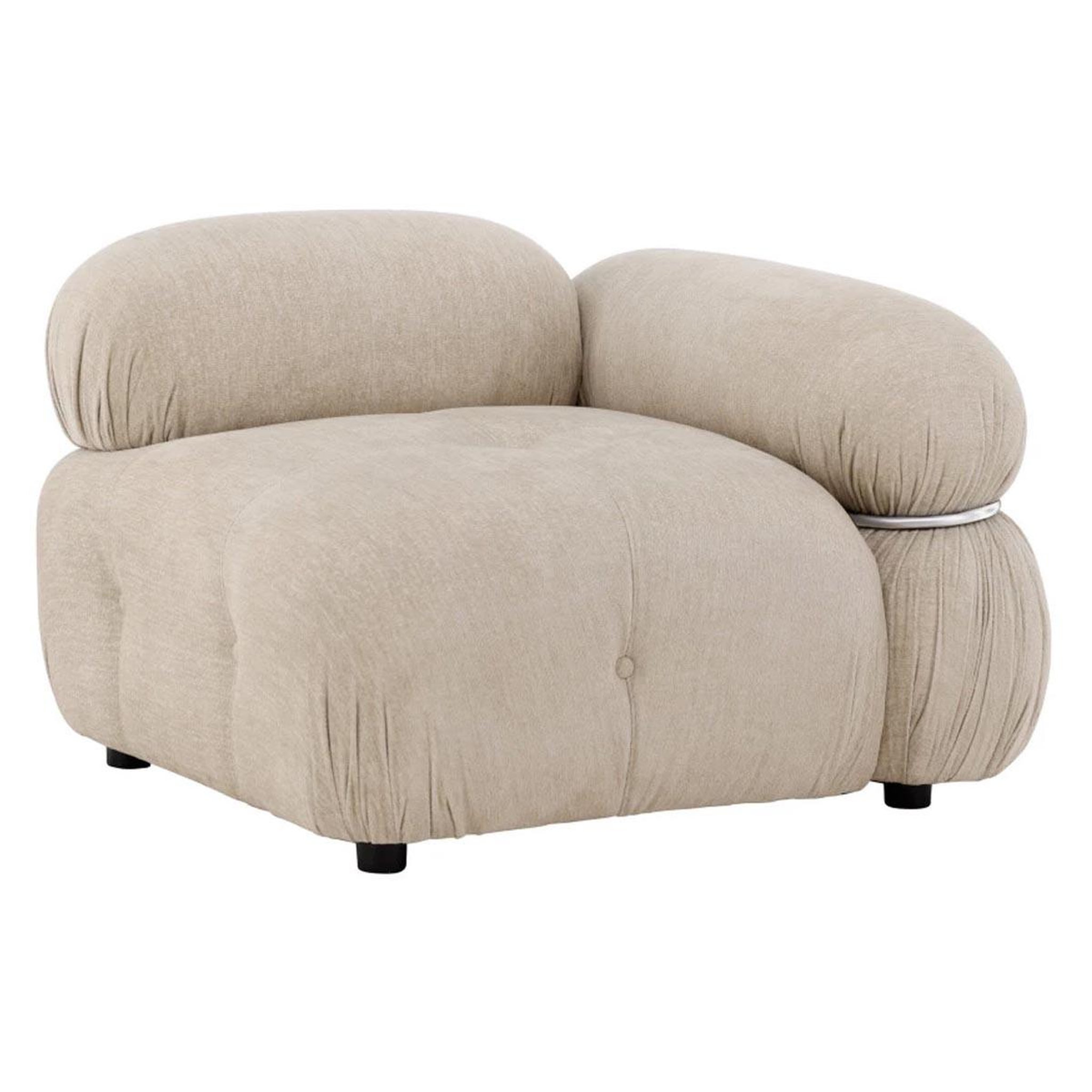 Paris Prix Module canapé d'angle gauche  mika  95cm beige