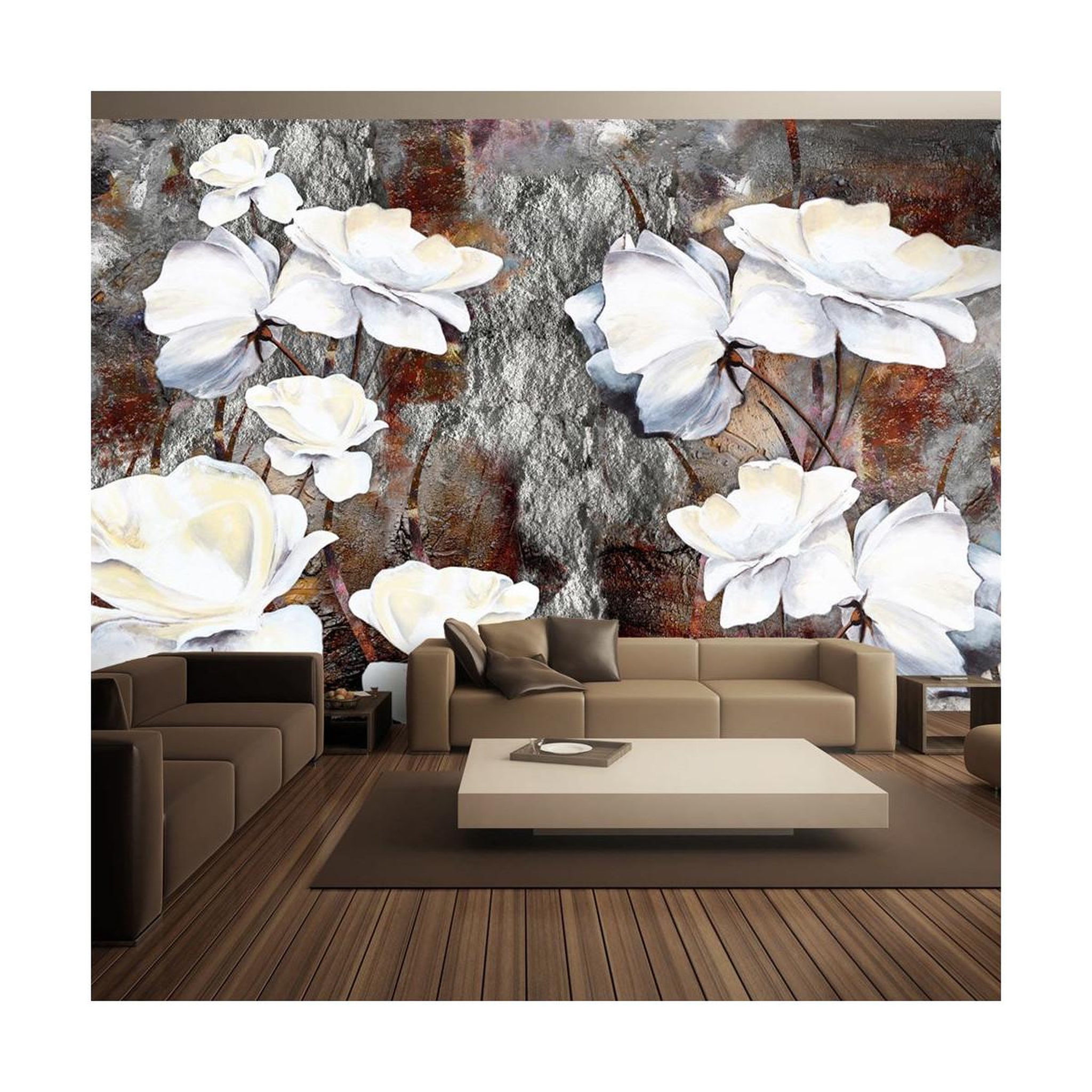 Paris Prix Papier peint  gestes timides. Coloris disponibles : Multicolore
