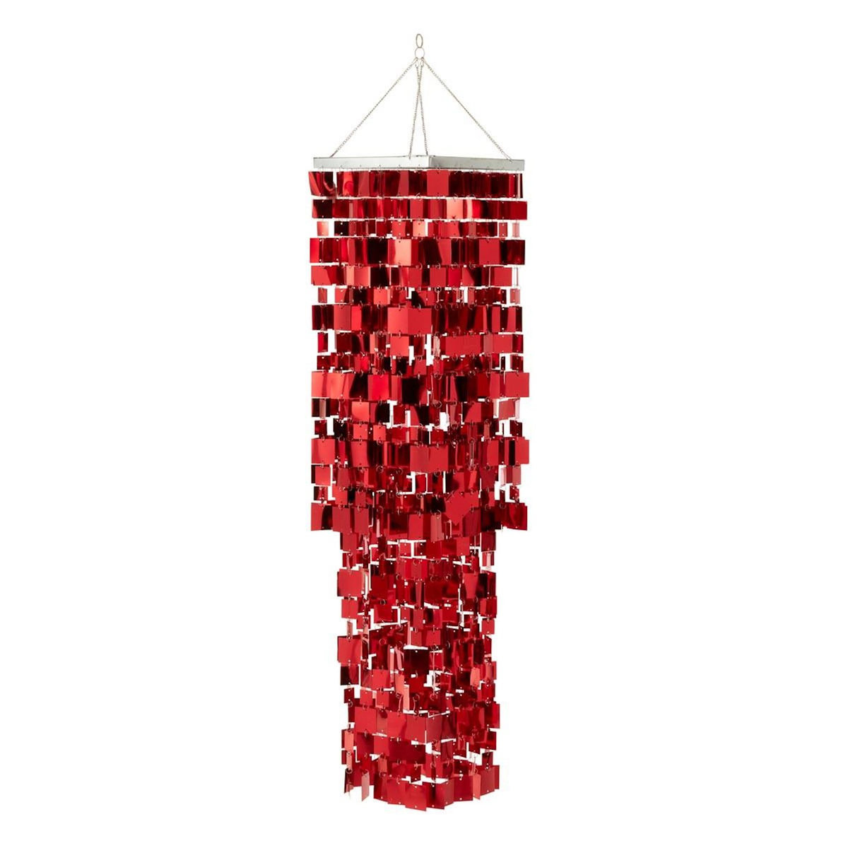 Paris Prix Abat-Jour Suspension Design  Disco  122cm Rouge