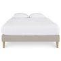 Voir la diapositive 4 : IDIMEX Sommier tapissier BREST 160 x 200 cm revêtement tissu