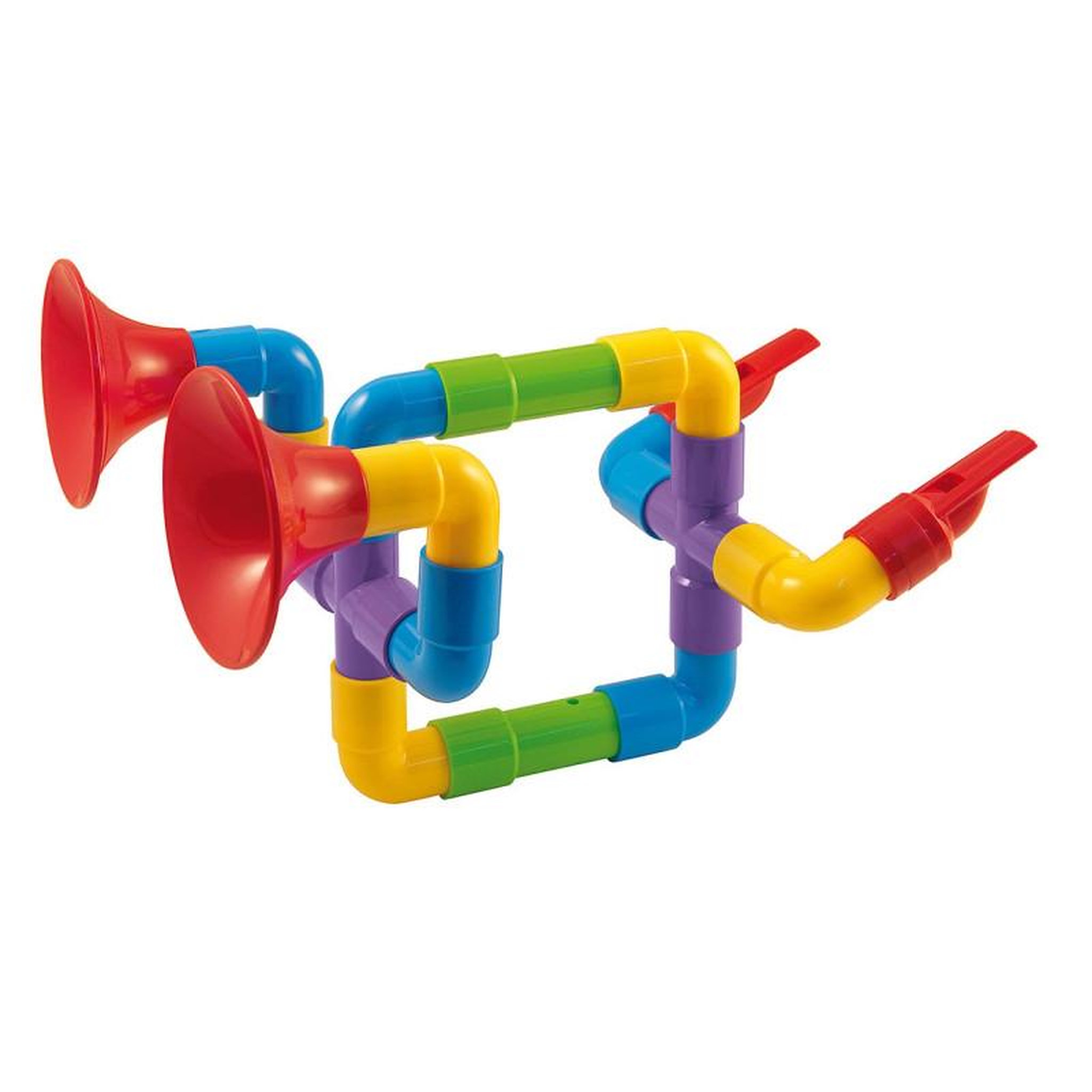 Voir la diapositive 4 : Quercetti Quercetti Tubes Buildingset saxophone, 24dlg.