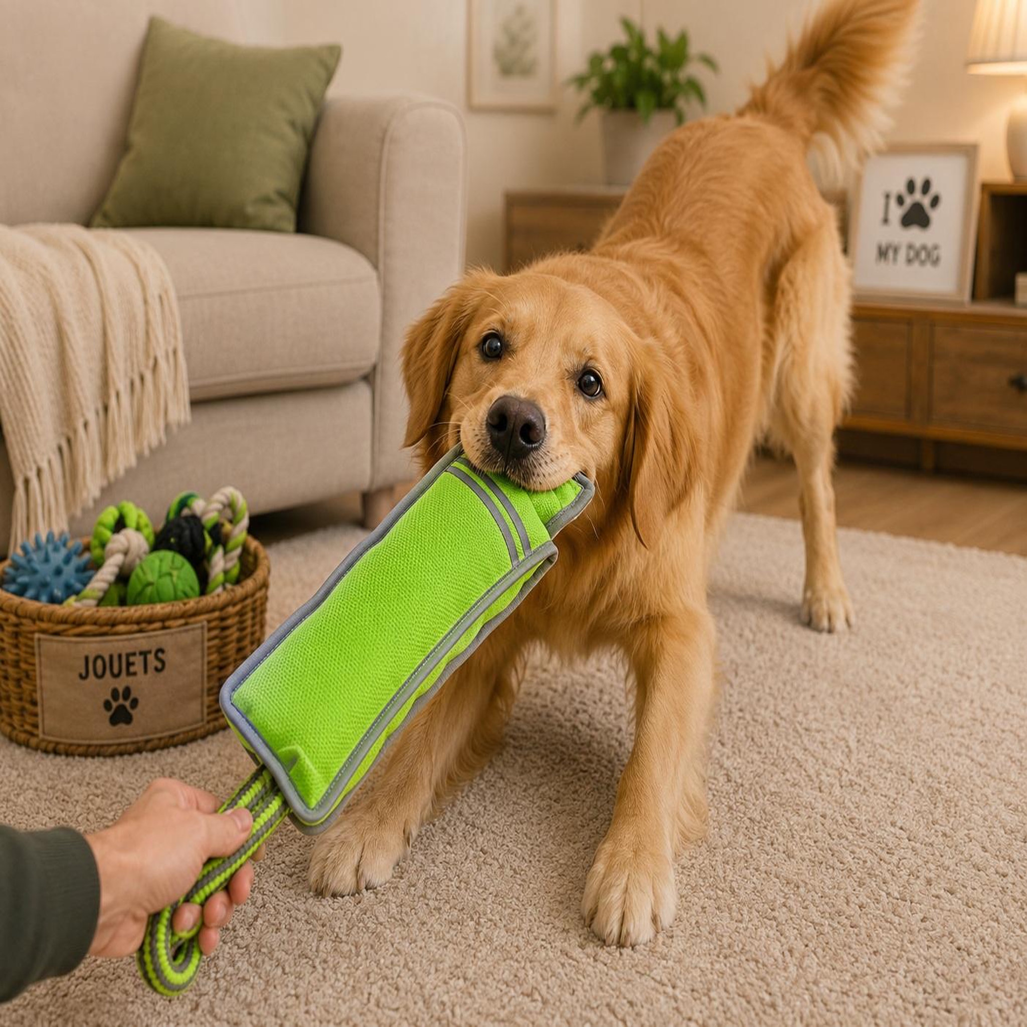 Voir la diapositive 2 : Eden Jeu d entrainement pour chien design et moderne