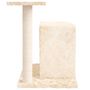 Voir la diapositive 4 : VIDAXL Arbre a chat avec griffoir en sisal Creme 51 cm