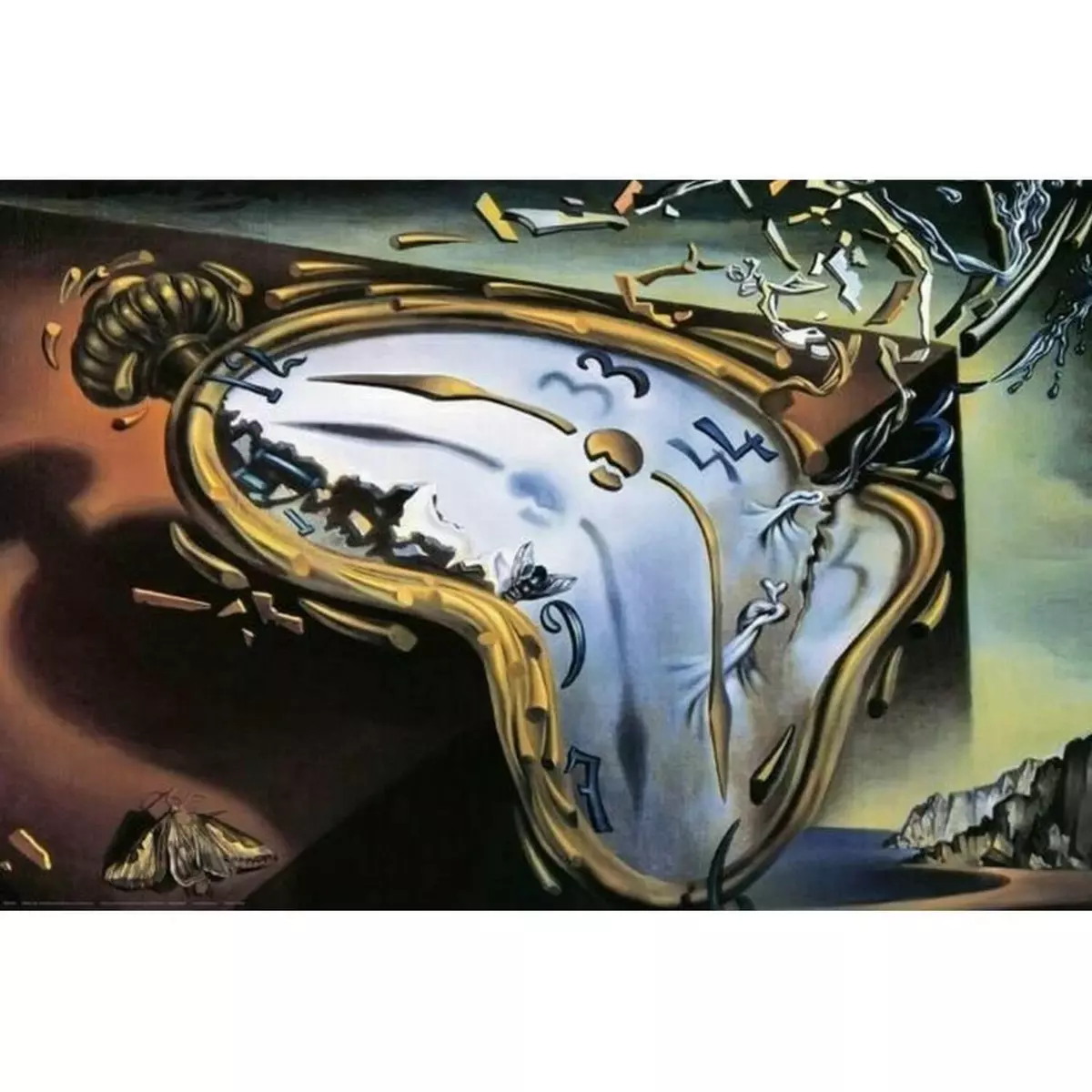 Eurographics Puzzle 1000 pièces : Salvador Dalí : Les montres molles