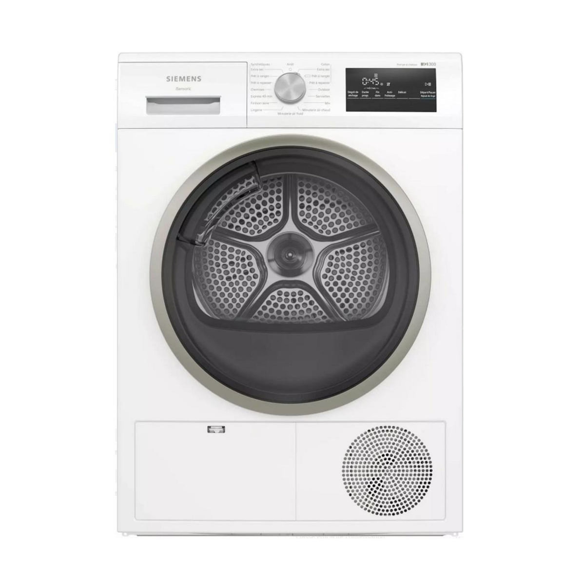 Siemens Sèche-linge pompe à chaleur 60cm 8kg blanc - WT45HV15FR
