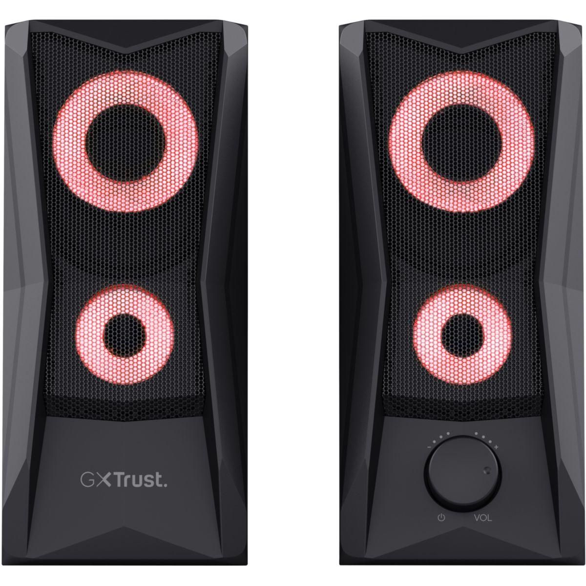 Trust Enceinte PC GXT606B JAVV Noir