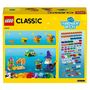 Voir la diapositive 8 : LEGO Classic 11013 - Briques transparentes créatives, Set avec Animaux Lion, Oiseau, Tortue, Jeu de Construction Enfants +4 ans
