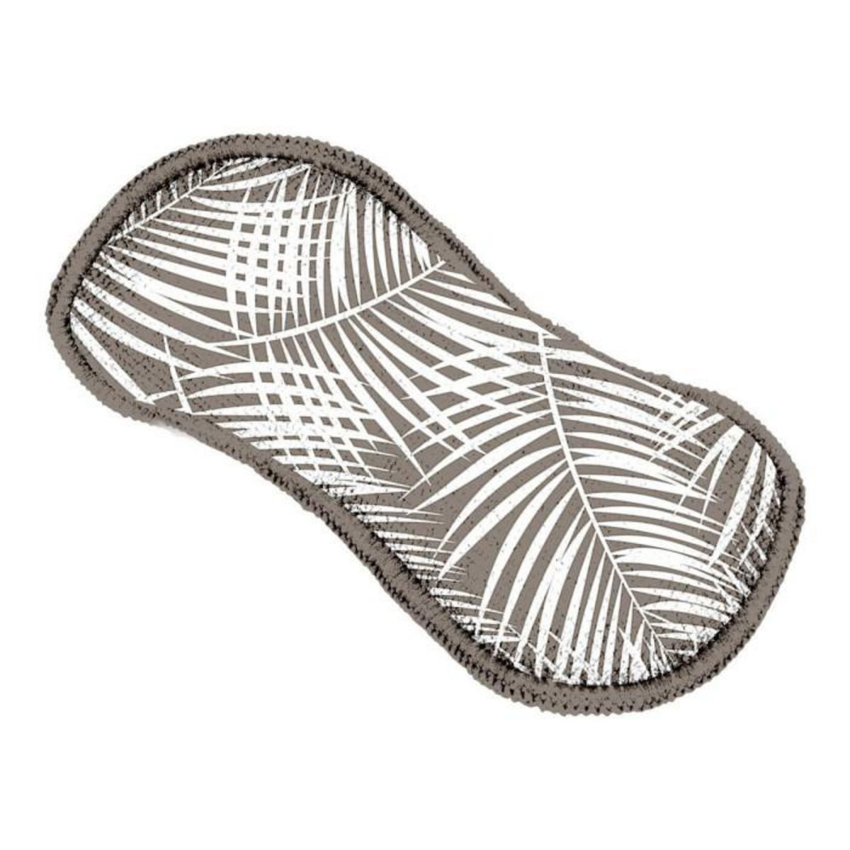 Paris Prix Lot de 3 Éponges Microfibre  Végétal  18cm Naturel