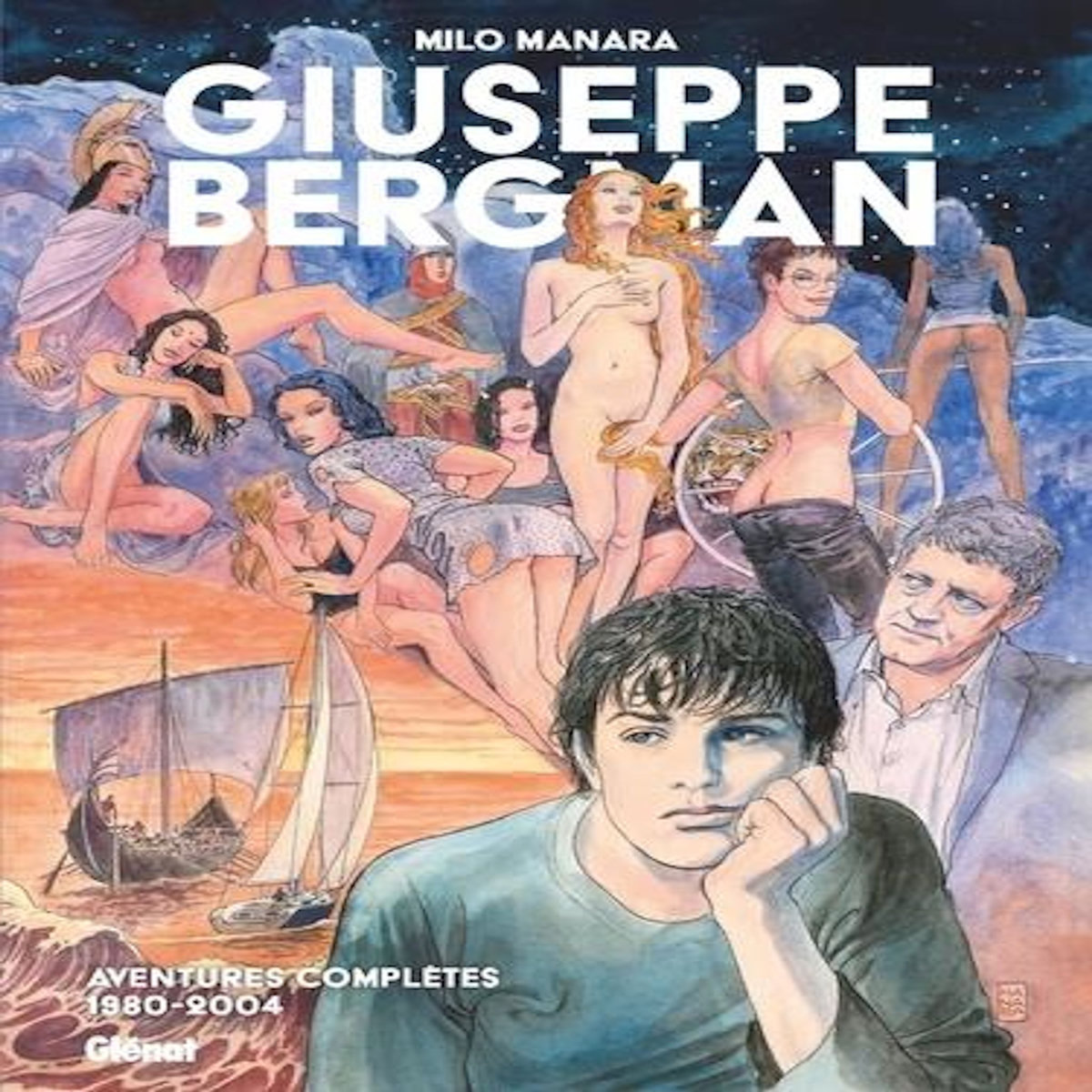 GIUSEPPE BERGMAN INTEGRALE : AVENTURES COMPLETES 1980-2004, Manara Milo