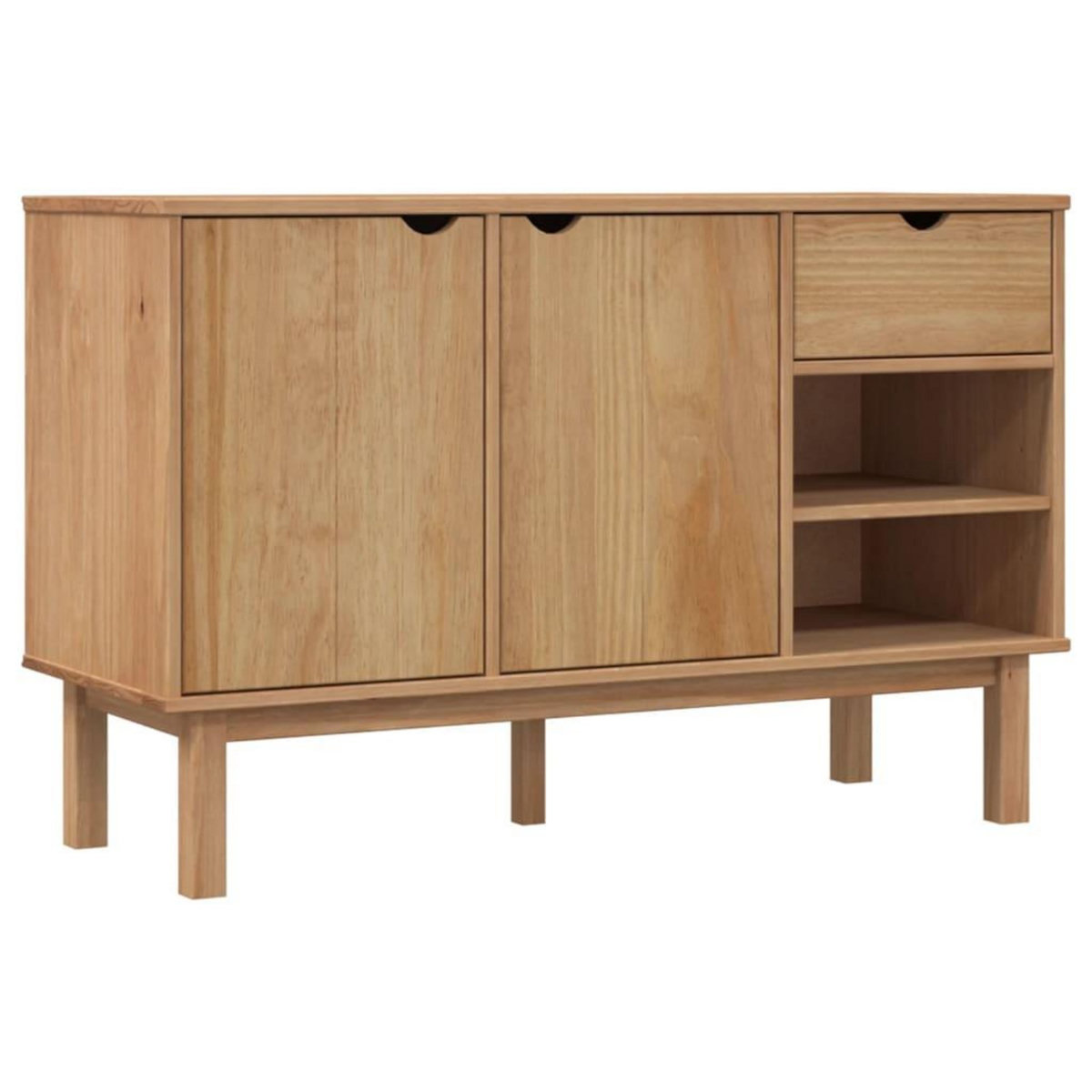 VIDAXL Buffet OTTA 114x43x73,5 cm Bois massif de pin