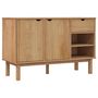 Voir la diapositive 2 : VIDAXL Buffet OTTA 114x43x73,5 cm Bois massif de pin