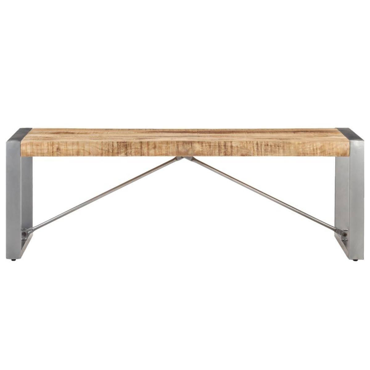 VIDAXL Table basse 120x60x40 cm Bois de manguier brut