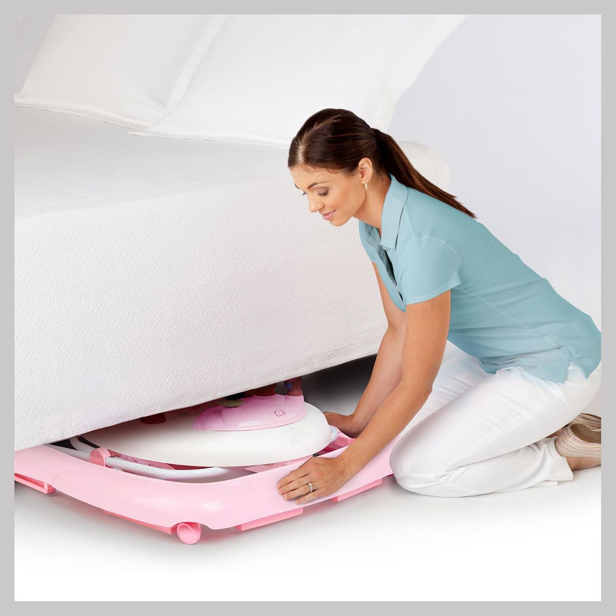 Bright Starts Trotteur Bébé Pliable June Berry Delight