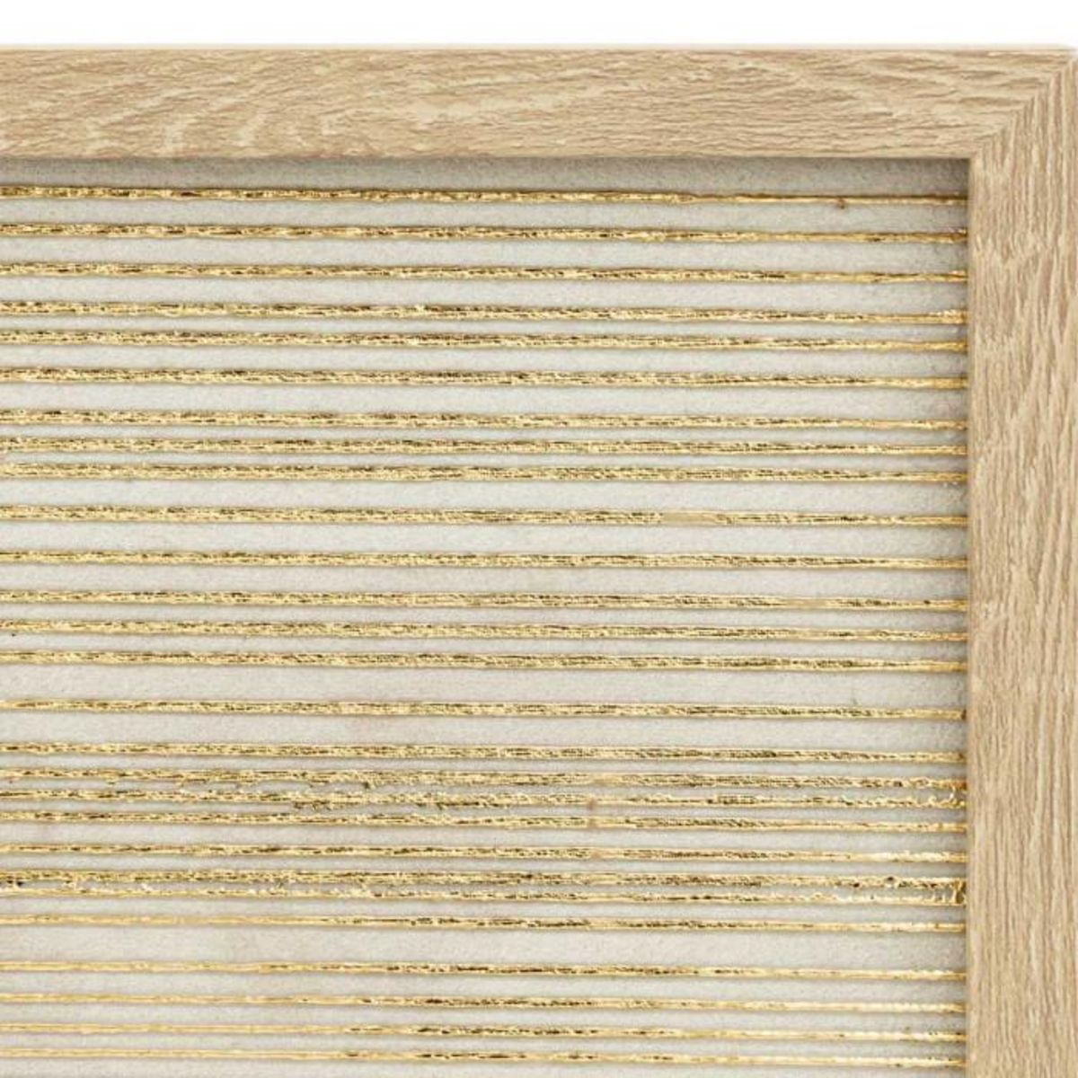 ATMOSPHERA Tableau Imprimé Déco  Elin  50x70cm Beige & Doré