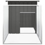 Voir la diapositive 4 : VIDAXL Clapier Anthracite 200x91x100 cm Acier galvanise