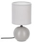 Voir la diapositive 1 : ATMOSPHERA Lampe à Poser Céramique  Boule  25cm Gris Mat