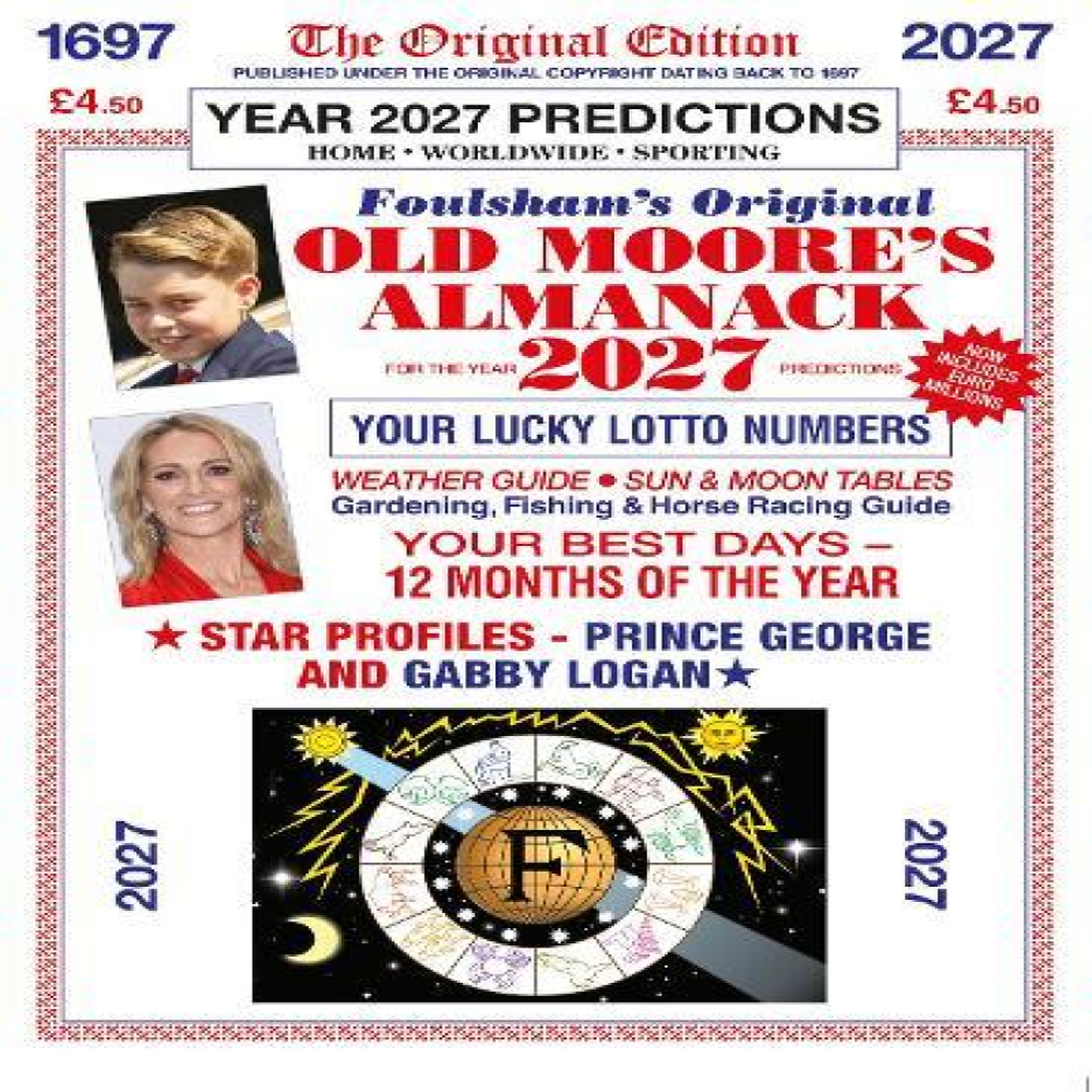 LIVRES Old Moore's Almanack 2027