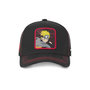 Voir la diapositive 2 : CAPSLAB Casquette Capslab Naruto Noir Bordure Rouge