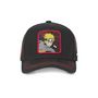 Voir la diapositive 2 : CAPSLAB Casquette Capslab Naruto Noir Bordure Rouge
