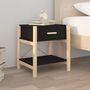 Voir la diapositive 3 : VIDAXL Tables de chevet 2 pcs Noir 42x38x45 cm Bois d'ingenierie