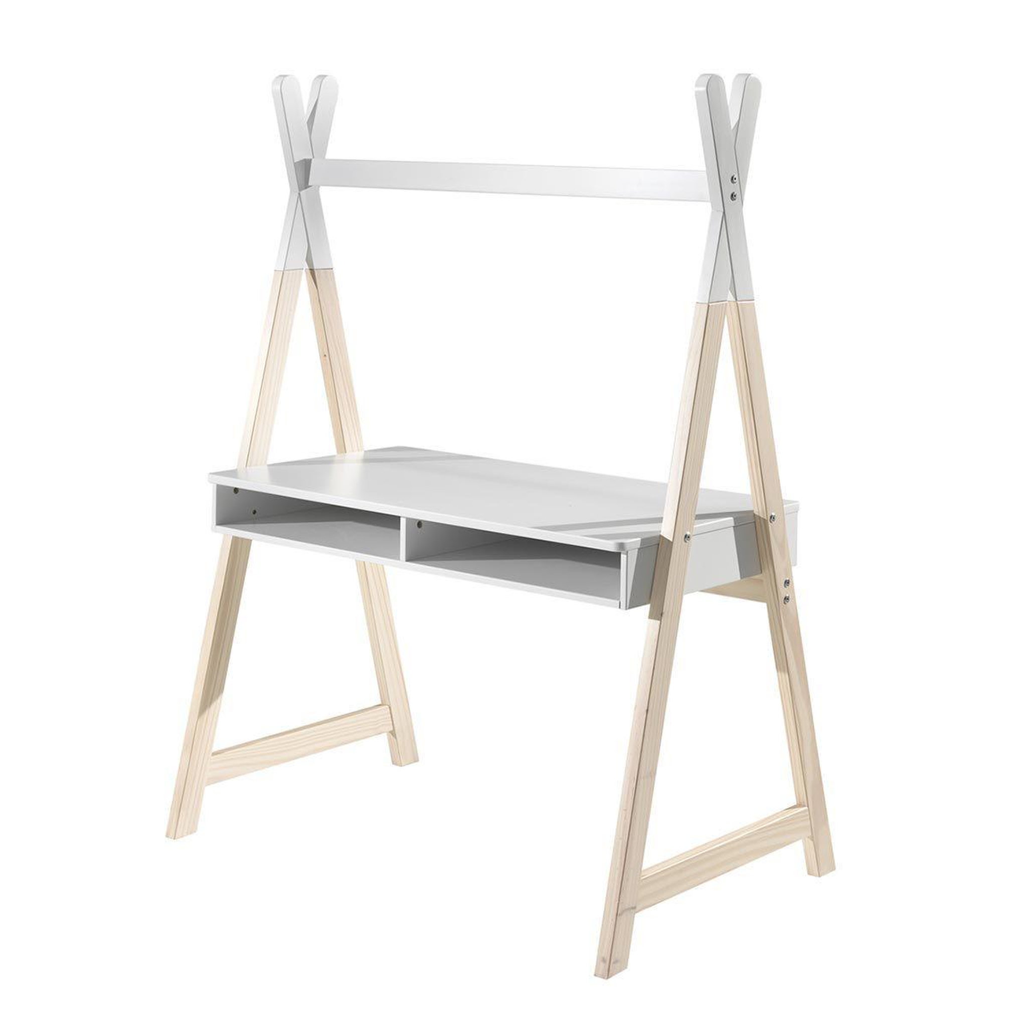 Paris Prix Bureau enfant tipi  kiddy  159cm blanc