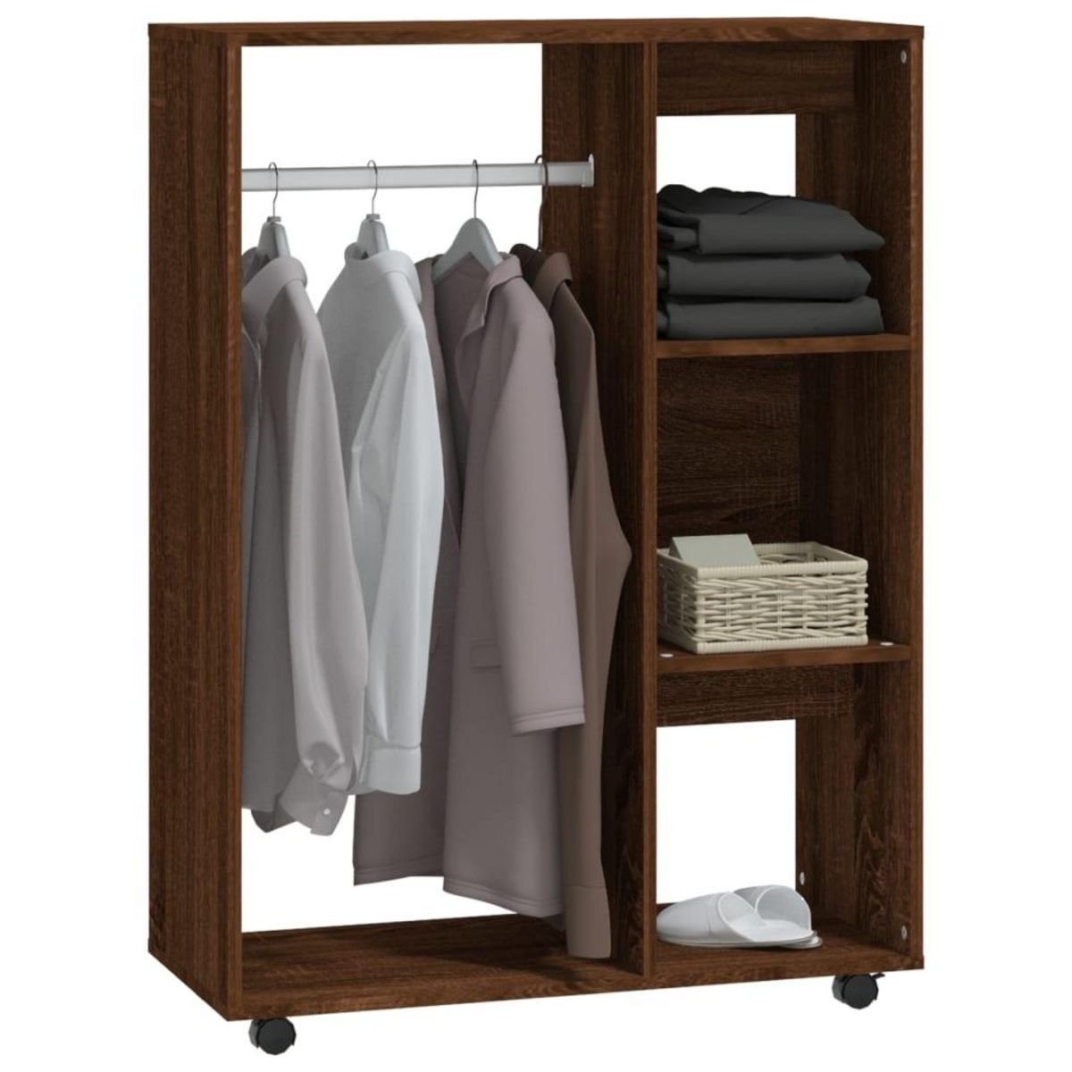 VIDAXL Garde-robe Chene marron 80x40x110 cm Bois d'ingenierie