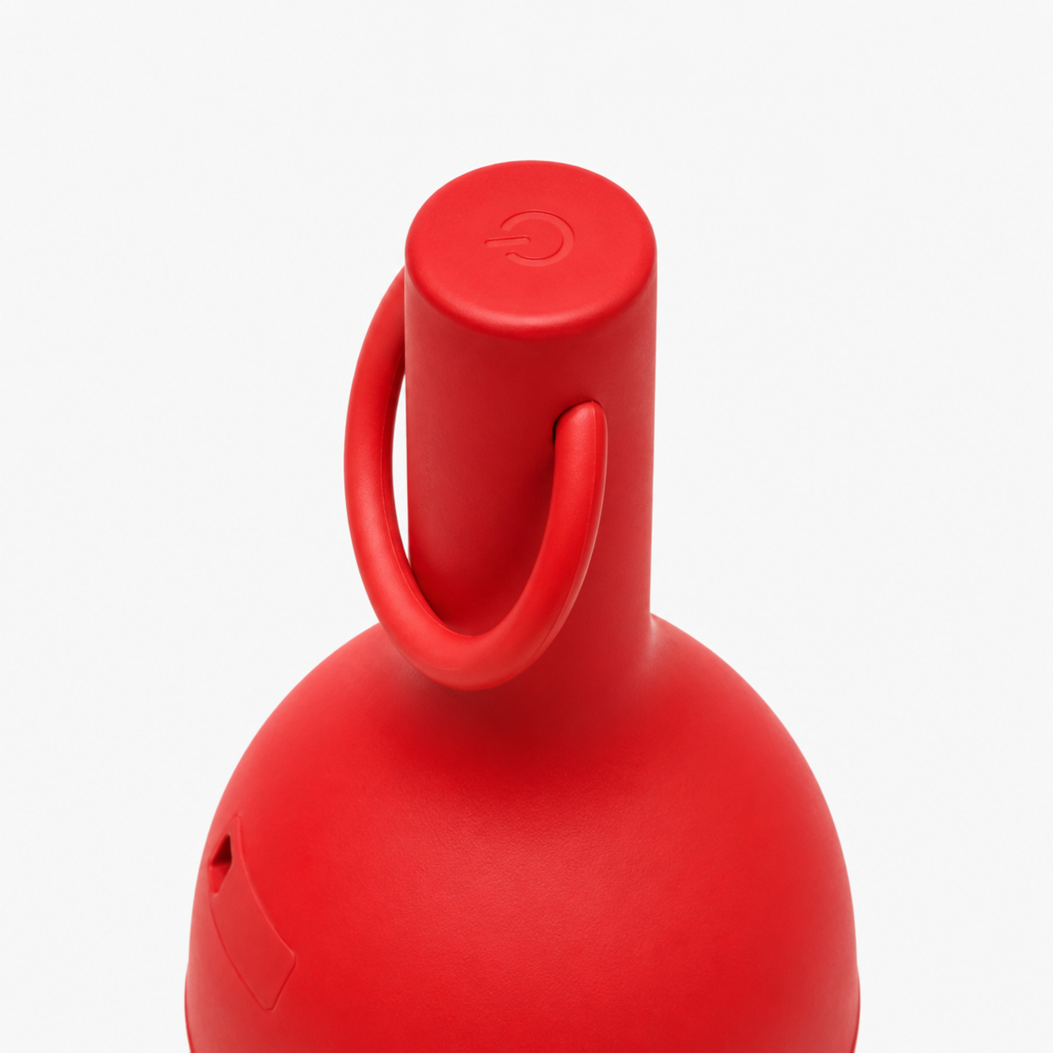 Voir la diapositive 6 : MAISON PAVANE Lampe nomade en plastique rouge-elo