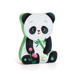Djeco Puzzle enfant Djeco Silhouette Panda 24 pièces
