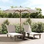 Voir la diapositive 1 : VIDAXL Parasol de jardin avec mat en bois sable 299x240 cm