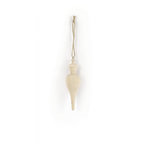 Graine créative Boule pointe a suspendre bois 50x110x50mm