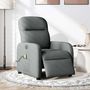 Voir la diapositive 2 : VIDAXL Fauteuil inclinable de massage electrique gris fonce tissu