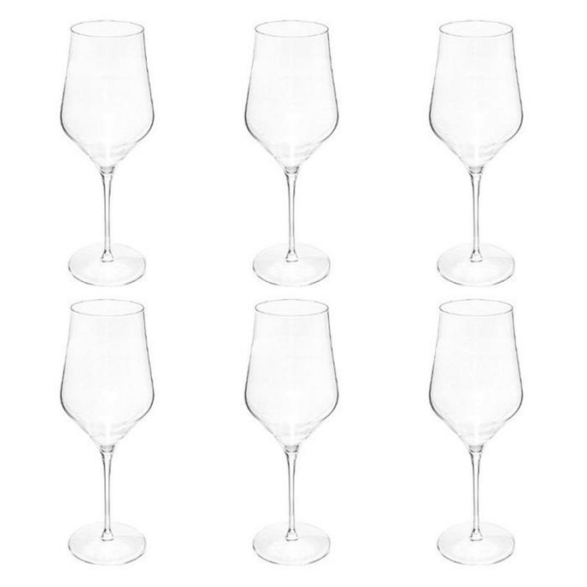 SECRET DE GOURMET Lot de 6 Verres à Eau  Douro  68cl Transparent