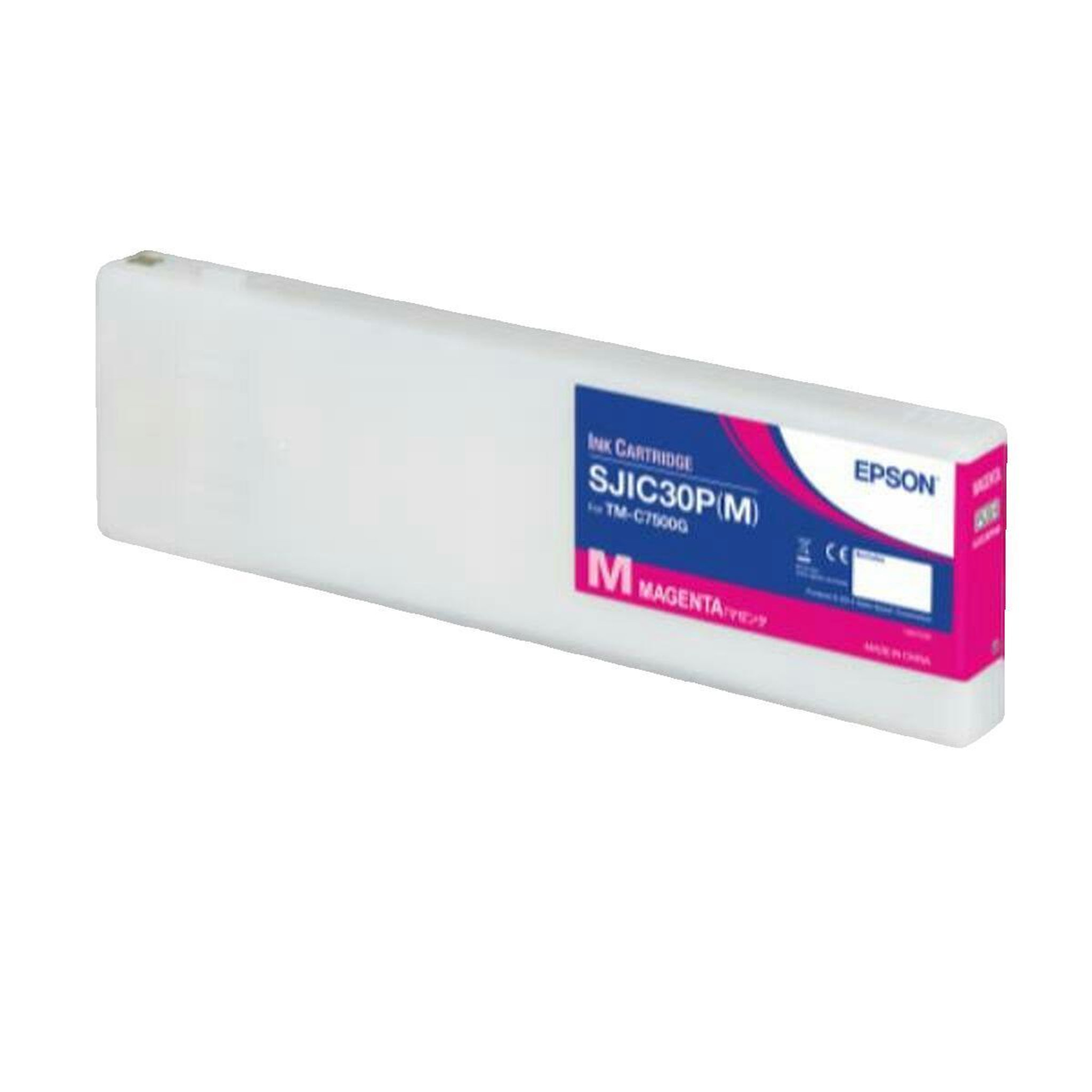 Voir la diapositive 1 : Epson Cartouche d'encre Epson SJIC30P(M) Magenta originale pour ColorWorks TM-C7500G