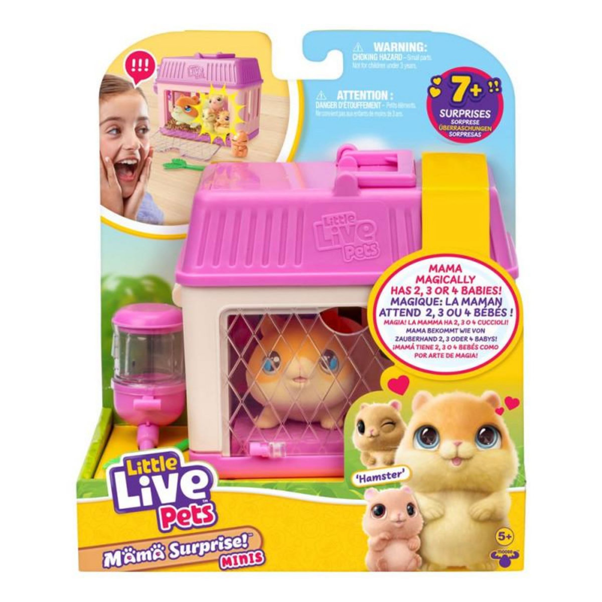 LITTLE LIVE PETS Peluches interactives Little Live Pets Mama Surprise P tits Hamsters