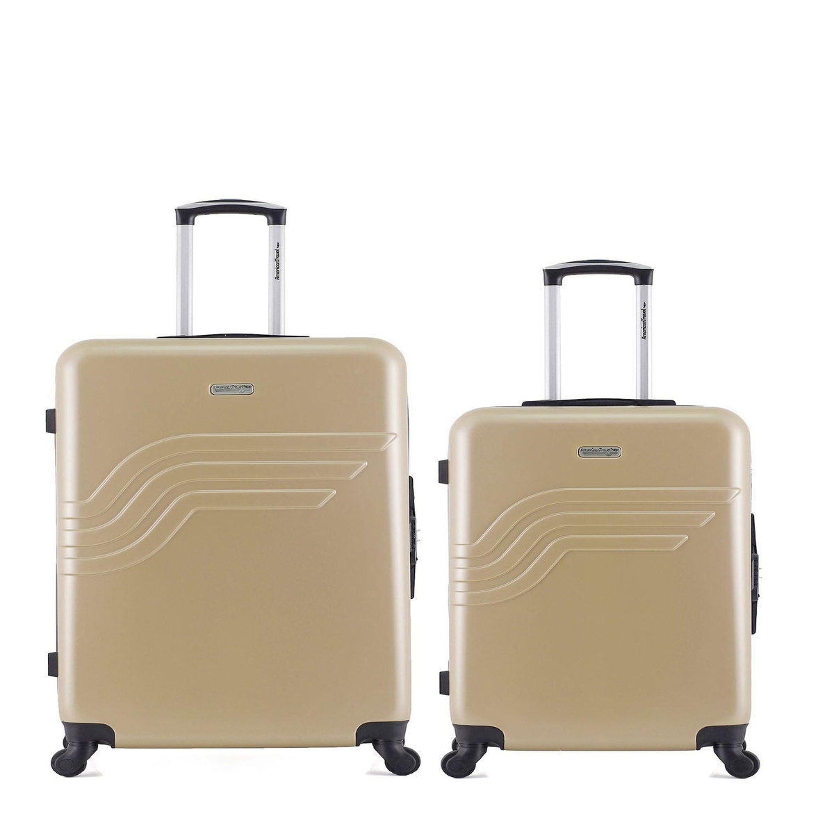 AMERICAN TRAVEL AMERICAN TRAVEL - LOT DE 2 - Valises grand format et weekend DETROIT