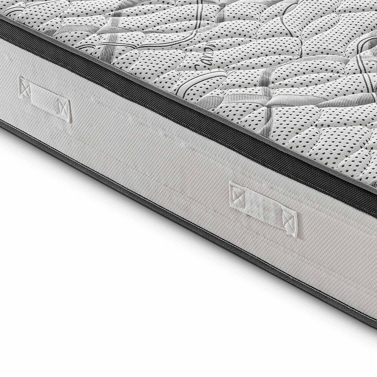 ILOVESLEEP Matelas Mousse DELUXE - Epaisseur 15 Cm - Réversible - Côté Été/hiver