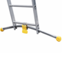 Voir la diapositive 5 : HAILO Echelle 3 plans 6m50 en aluminium - HOBBYLOT