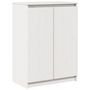 Voir la diapositive 2 : VIDAXL Buffet Blanc 60x36x84 cm Bois de pin massif
