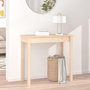 Voir la diapositive 3 : VIDAXL Table console 80x40x75 cm Bois massif de pin