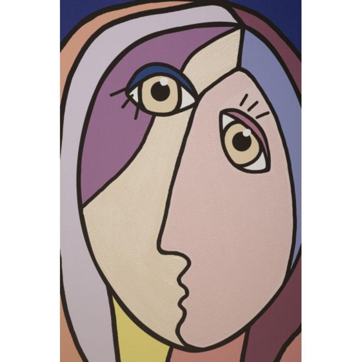 Paris Prix Toile Imprimée Déco  Double Visage Large  80x120cm Multicolore