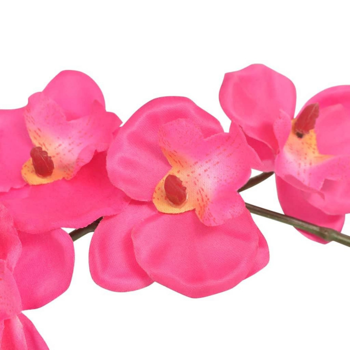 VIDAXL Plante artificielle avec pot Orchidee 30 cm Rouge