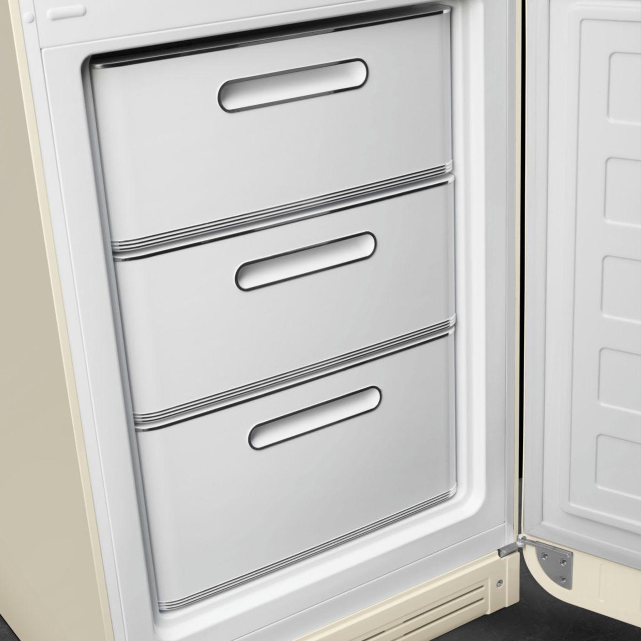 Voir la diapositive 5 : SMEG Réfrigérateur combiné FAB32LCR5
