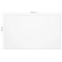 Voir la diapositive 6 : VIDAXL Protecteur de table transparent 160x90 cm 2 mm PVC