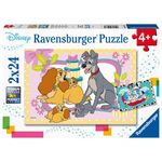RAVENSBURGER RAVENSBURGER The Cutest Disney Puppies, 2x24st.